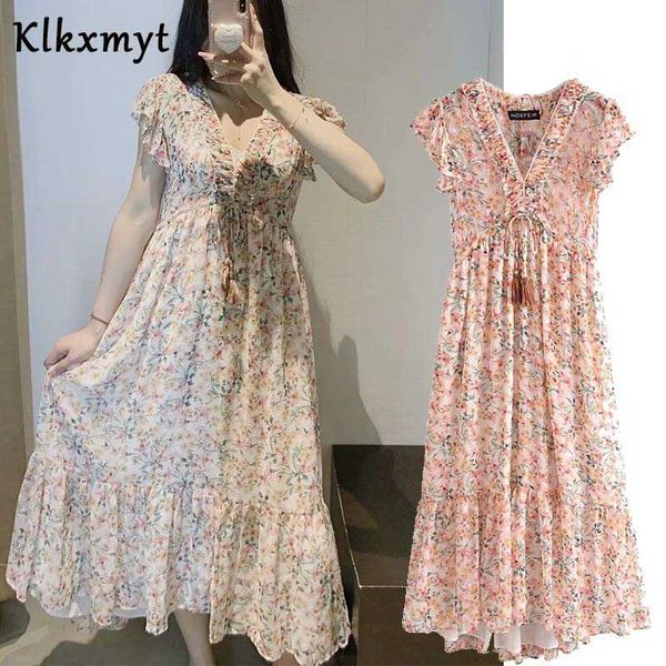 klkxmyt za summer dress women fashion floral print midi dresses with linning female short sleeve v neck sweet girls vestido 210527, Black;gray
klkxmyt za summer dress women fashion floral print midi dresses with linning female short sleeve v neck sweet girls vestido 210527, Black;gray