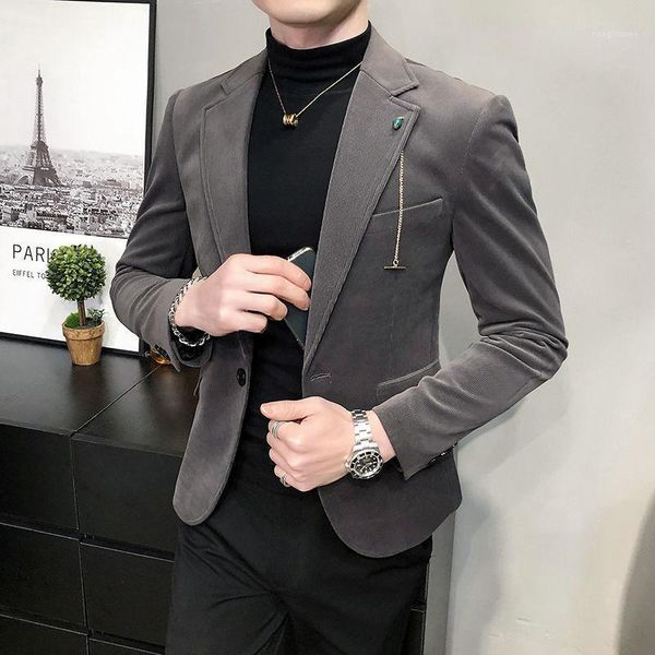 men's suits & blazers metal chain decoration suit designer costume mariage homme party tuxedo trajes de hombre para fiesta mens blazer, White;black
men's suits & blazers metal chain decoration suit designer costume mariage homme party tuxedo trajes de hombre para fiesta mens blazer, White;black