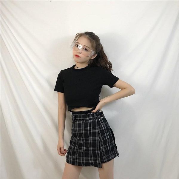 skirts 2021 summer women a-line high waist skirt england style casual fashion mini plaid, Black
skirts 2021 summer women a-line high waist skirt england style casual fashion mini plaid, Black