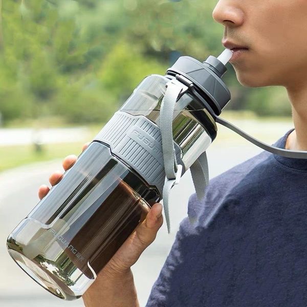 water bottle sports bottle, plastic cup, large capacity space cup with straw, gym leak-proof and drop-proof outdoor travel kettle
water bottle sports bottle, plastic cup, large capacity space cup with straw, gym leak-proof and drop-proof outdoor travel kettle