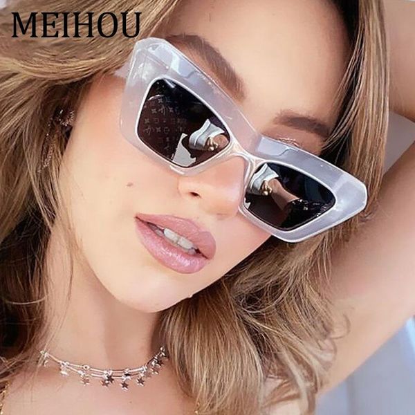 sunglasses fashion rectangle shades for women vintage designer cat eye big frame eyewear uv400, White;black
sunglasses fashion rectangle shades for women vintage designer cat eye big frame eyewear uv400, White;black