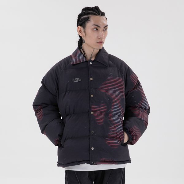 2021 New Men Winter Parkas Coat Hip Hop Thick Cotton Jackets Fashion Casual Print Streetwear Oversized Jacket Tops Nivn, Black
2021 New Men Winter Parkas Coat Hip Hop Thick Cotton Jackets Fashion Casual Print Streetwear Oversized Jacket Tops Nivn, Black