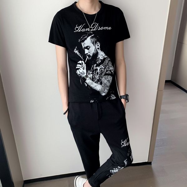2021 summer training clothing suits 2 sport suit short sleeve tshirt + men's sweatshirt hip hop jogger set 791c, Gray
2021 summer training clothing suits 2 sport suit short sleeve tshirt + men's sweatshirt hip hop jogger set 791c, Gray