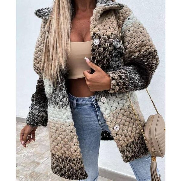 women's wool & blends wepbel woolen jackets single breasted loose women coats autumn winter printed long sleeve outwear jacket, Black
women's wool & blends wepbel woolen jackets single breasted loose women coats autumn winter printed long sleeve outwear jacket, Black