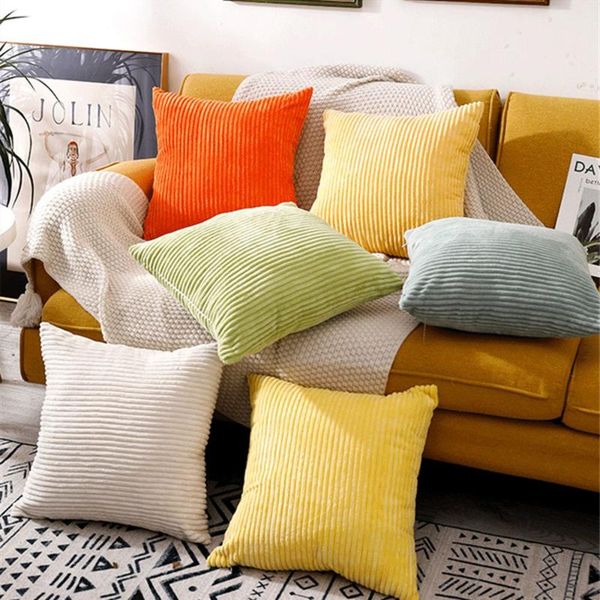 pillow case 45x45cm square velvet striped cushion cover jumbo cord soft corduroy decorative throw covers
pillow case 45x45cm square velvet striped cushion cover jumbo cord soft corduroy decorative throw covers
