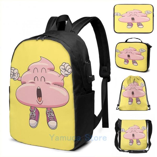 backpack funny graphic print pink poop usb charge men school bags women bag travel laptop
backpack funny graphic print pink poop usb charge men school bags women bag travel laptop