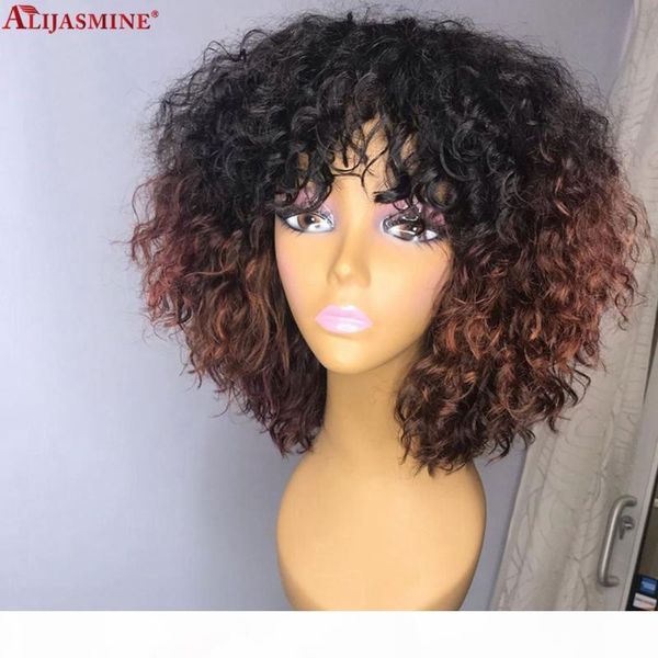 ombre brown lace front human hair wigs for women short afro kinky curl with bang brazilian remy 13x6 lace front wig 130%, Black;brown
ombre brown lace front human hair wigs for women short afro kinky curl with bang brazilian remy 13x6 lace front wig 130%, Black;brown