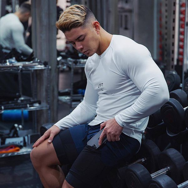 new 2021 men bodybuilding long sleeve shirt casual cotton ny t-shirt male gym fitness workout tees spring running sport clothing mpis, White;black
new 2021 men bodybuilding long sleeve shirt casual cotton ny t-shirt male gym fitness workout tees spring running sport clothing mpis, White;black