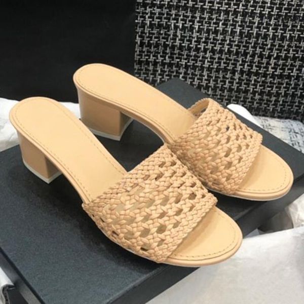 dress shoes fashion weave solid sandals summer brand design square heels women casual slip-on female, Black
dress shoes fashion weave solid sandals summer brand design square heels women casual slip-on female, Black