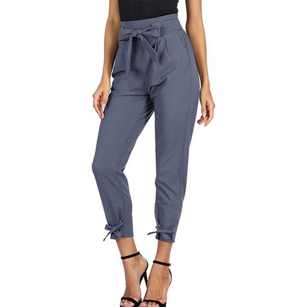 women's pants & capris womens casual high waist pencil with bow-knot pockets for work, Black;white
women's pants & capris womens casual high waist pencil with bow-knot pockets for work, Black;white