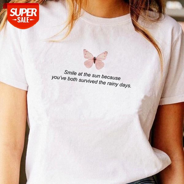 kuakuayu hjn smile at the sun because you've both survived the rainy days butterfly graphic summer fashion tshirt #kf3k, White
kuakuayu hjn smile at the sun because you've both survived the rainy days butterfly graphic summer fashion tshirt #kf3k, White