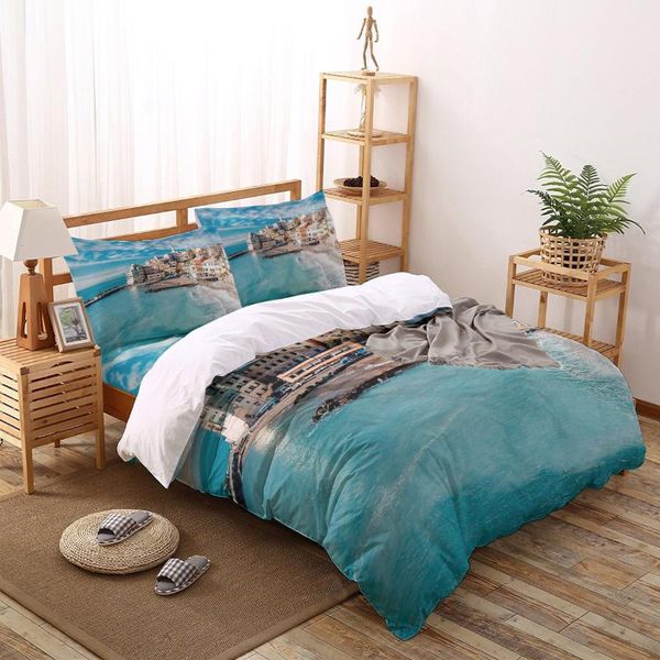 bedding sets 2/3/4pcs set fishing village duvet cover creative comforter bed housse de couette bedclothes
bedding sets 2/3/4pcs set fishing village duvet cover creative comforter bed housse de couette bedclothes