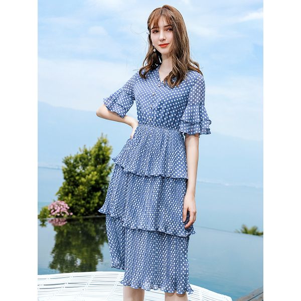 summer beach knee dress women floral print boho long chiffon dress ruffles wrap casual v-neck split party dress robe femme, Black;gray
summer beach knee dress women floral print boho long chiffon dress ruffles wrap casual v-neck split party dress robe femme, Black;gray