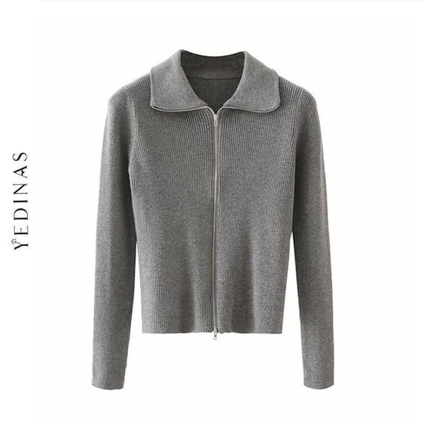 yedinas autumn cardigan women winter long sleeve slim sweater for casual knitted korean style 210527, White;black
yedinas autumn cardigan women winter long sleeve slim sweater for casual knitted korean style 210527, White;black