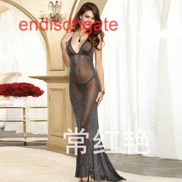 underwear black mesh perspective long skirt low cut suspender nightdress fun suit, Black;white
underwear black mesh perspective long skirt low cut suspender nightdress fun suit, Black;white