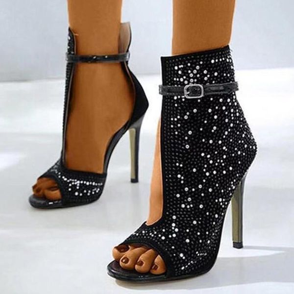 women pumps diamond fish mouth side open high heel black stiletto open toe sandals stiletto shoes woman plus size 38-42
women pumps diamond fish mouth side open high heel black stiletto open toe sandals stiletto shoes woman plus size 38-42