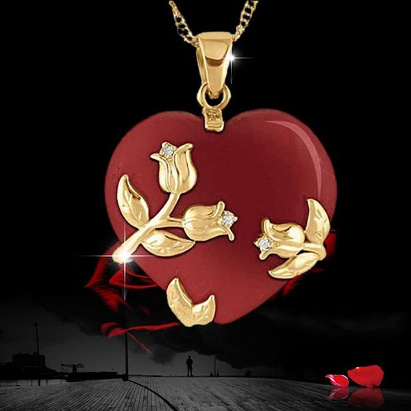 rose love necklace glass clavicle chain link chain fashion jewelry soft meng sister red trend gold color heart metal, Silver
rose love necklace glass clavicle chain link chain fashion jewelry soft meng sister red trend gold color heart metal, Silver