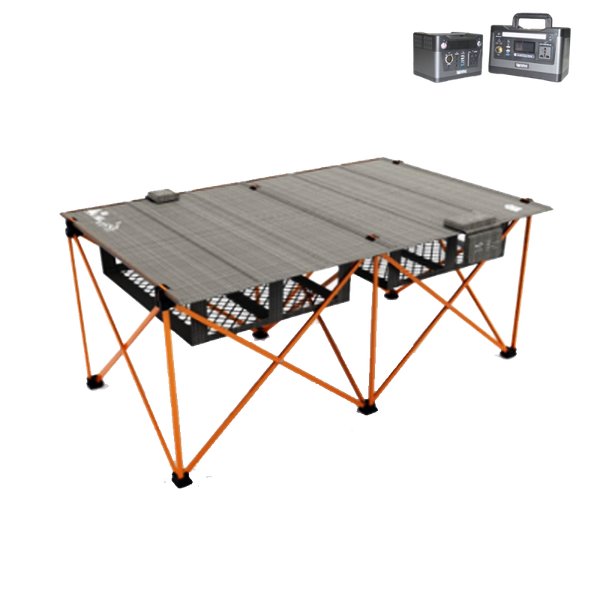 smart portable picnic charging table