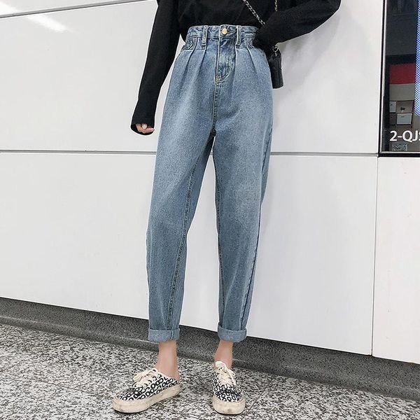 women's jeans pantalones de mujer vaquero jeansy damskie wysoki stan plus size hiigh waist woman denim pants harem trousers casual, Blue
women's jeans pantalones de mujer vaquero jeansy damskie wysoki stan plus size hiigh waist woman denim pants harem trousers casual, Blue