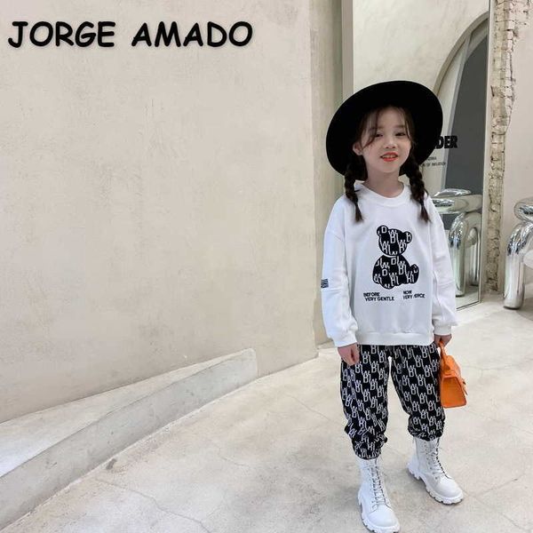 korean style spring kids girls boys 2-pcs sets long sleeves cartoon bear t-shirts + sports pants clothes e284 210610, White
korean style spring kids girls boys 2-pcs sets long sleeves cartoon bear t-shirts + sports pants clothes e284 210610, White
