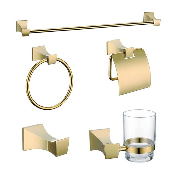 bath accessory set golden towel rack bar ring gold hardware robe hook toilet brush cup holder soap dish basket bathroom accessories
bath accessory set golden towel rack bar ring gold hardware robe hook toilet brush cup holder soap dish basket bathroom accessories