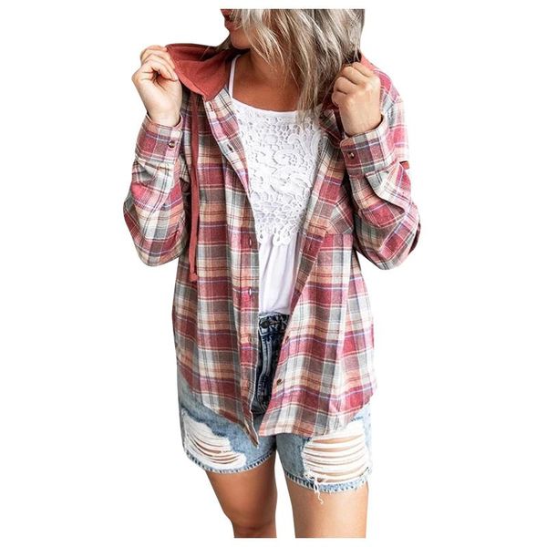 women's jackets autumn women check shirt ladies long sleeve plaid printing bandage jacket casual coat vintage clothes chaquetas, Black;brown
women's jackets autumn women check shirt ladies long sleeve plaid printing bandage jacket casual coat vintage clothes chaquetas, Black;brown