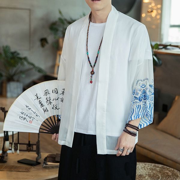 2021 summer cardigan man harajuku japanese kimono streetwear white men hip hop jackets jacket clothes 23mp, Black;brown
2021 summer cardigan man harajuku japanese kimono streetwear white men hip hop jackets jacket clothes 23mp, Black;brown