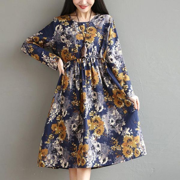 casual dresses women dress 2021 national style small fresh large size floral loose long-sleeved cotton and linen, Black;gray
casual dresses women dress 2021 national style small fresh large size floral loose long-sleeved cotton and linen, Black;gray