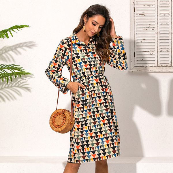 2021 new ladies vintage medium long corduroy floral polka dot women full sleeve lapel print slim autumn winter causal t22f, Black;gray
2021 new ladies vintage medium long corduroy floral polka dot women full sleeve lapel print slim autumn winter causal t22f, Black;gray