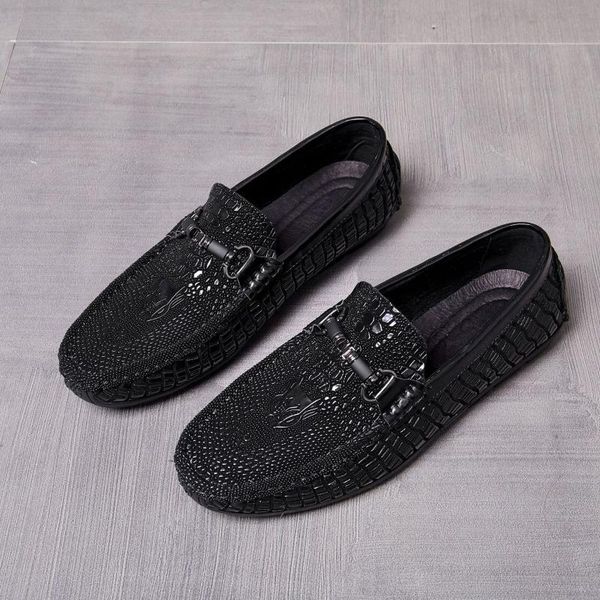 dress shoes 2021 men's loafers european fashion trend leather drip plastic flat material youth daily wear, Black
dress shoes 2021 men's loafers european fashion trend leather drip plastic flat material youth daily wear, Black