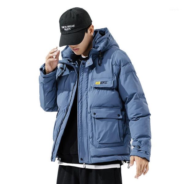 men winter jackets and coats casual keep warm parka 2021 hip hop hooded thicken outwear overcoat jaqueta masculina, Black
men winter jackets and coats casual keep warm parka 2021 hip hop hooded thicken outwear overcoat jaqueta masculina, Black