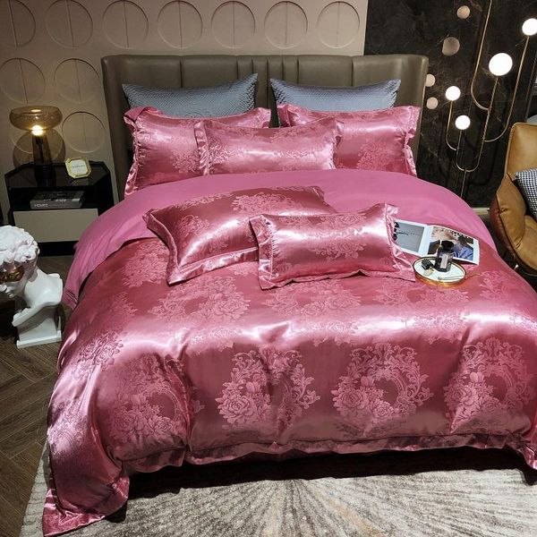 bedding sets drop wedding duvet cover set golden jacquard flat sheet pillowcase 4pcs european luxury red
bedding sets drop wedding duvet cover set golden jacquard flat sheet pillowcase 4pcs european luxury red