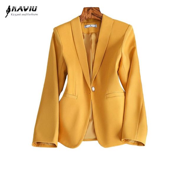 women's suits & blazers fashion women blazer 2021 autumn temperament elegant long sleeve formal slim jacket office ladies work coat, White;black
women's suits & blazers fashion women blazer 2021 autumn temperament elegant long sleeve formal slim jacket office ladies work coat, White;black