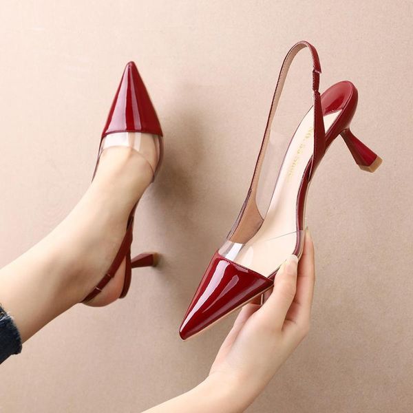 dress shoes women pumps 2021 fashion patent leather high heels pointed brand for lady 1998-9, Black
dress shoes women pumps 2021 fashion patent leather high heels pointed brand for lady 1998-9, Black