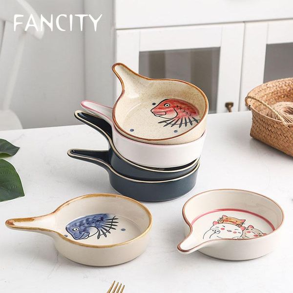 dishes & plates fancity handle tray, baking ceramic cheese baked rice snack tray
dishes & plates fancity handle tray, baking ceramic cheese baked rice snack tray