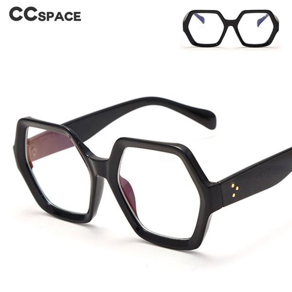 fashion sunglasses frames 49960 big hexagon rivet retro glasses frame men's and women's optical computer eyeglasses, Black
fashion sunglasses frames 49960 big hexagon rivet retro glasses frame men's and women's optical computer eyeglasses, Black