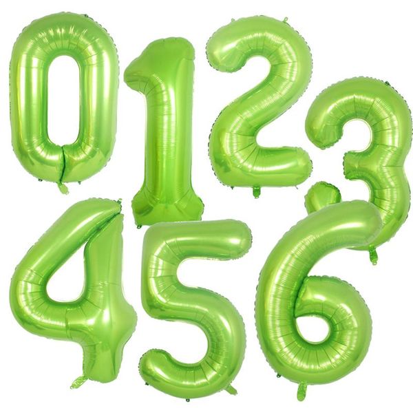 party decoration 1pcs 40inch green foil number balloons digital helium globos baby shower birthday wedding supplies favors
party decoration 1pcs 40inch green foil number balloons digital helium globos baby shower birthday wedding supplies favors
