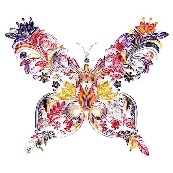 other arts and crafts 3d butterfly quilling paper filigree paintings wall decor diy gifts kits
other arts and crafts 3d butterfly quilling paper filigree paintings wall decor diy gifts kits
