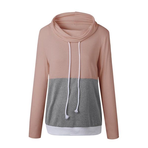 women's hoodies & sweatshirts klv moletom women com capuz fashion casual color block patchwork long sleeve sweatshirt drawstring pullov, Black
women's hoodies & sweatshirts klv moletom women com capuz fashion casual color block patchwork long sleeve sweatshirt drawstring pullov, Black