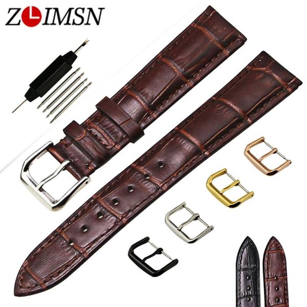 watch bands zlimsn genuine leather band 18 20mm black brown strap silver metal buckle wristband watches accessories relojes hombre
watch bands zlimsn genuine leather band 18 20mm black brown strap silver metal buckle wristband watches accessories relojes hombre