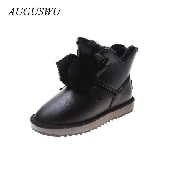 boots auguswu australia classic fashion genuine leather snow women warm winter waterproof shoes for female, Black
boots auguswu australia classic fashion genuine leather snow women warm winter waterproof shoes for female, Black
