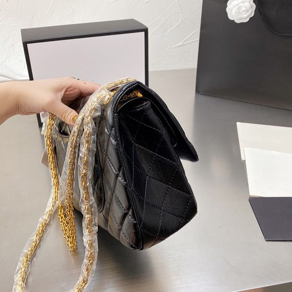 2021 f/w france women classic double flap 2.55 bags calfskin burst crack gold/silver metal chain famous designer crossbody shoulder multi po 
2021 f/w france women classic double flap 2.55 bags calfskin burst crack gold/silver metal chain famous designer crossbody shoulder multi po