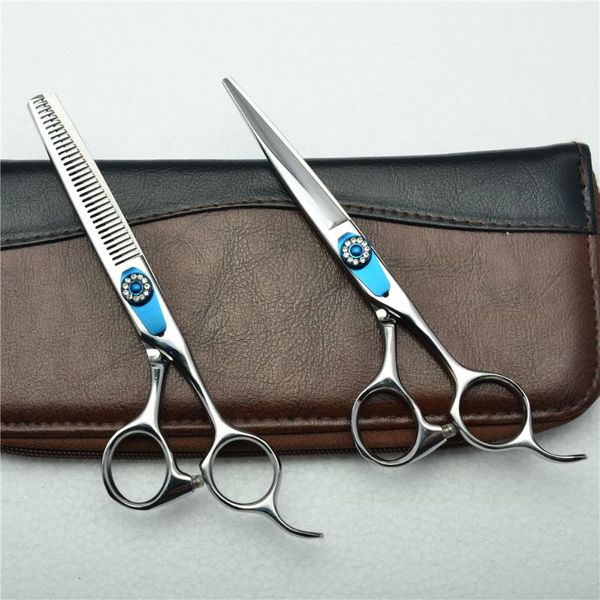 hair scissors 2pcs 6'' 17.5cm customized brand jp 440c professional human hairdressing cutting shears + thinning c1016
hair scissors 2pcs 6'' 17.5cm customized brand jp 440c professional human hairdressing cutting shears + thinning c1016