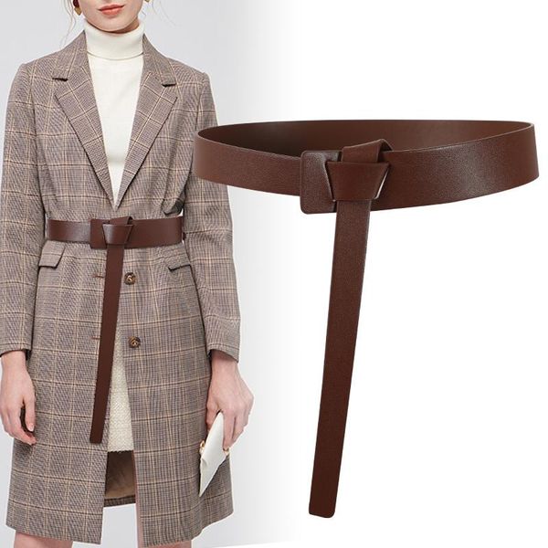 belts cowhide knot wide soft solid cow leather waistbands design long genuine knotted cummerbunds girl dress sweater, Black;brown
belts cowhide knot wide soft solid cow leather waistbands design long genuine knotted cummerbunds girl dress sweater, Black;brown