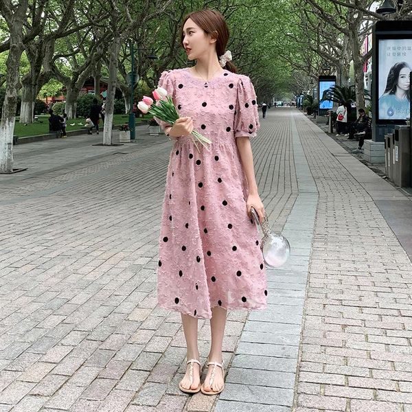 maternity clothes summer dot o neck chiffon short sleeve loose stylish dress for pregnant women pregnancy clothes, White
maternity clothes summer dot o neck chiffon short sleeve loose stylish dress for pregnant women pregnancy clothes, White