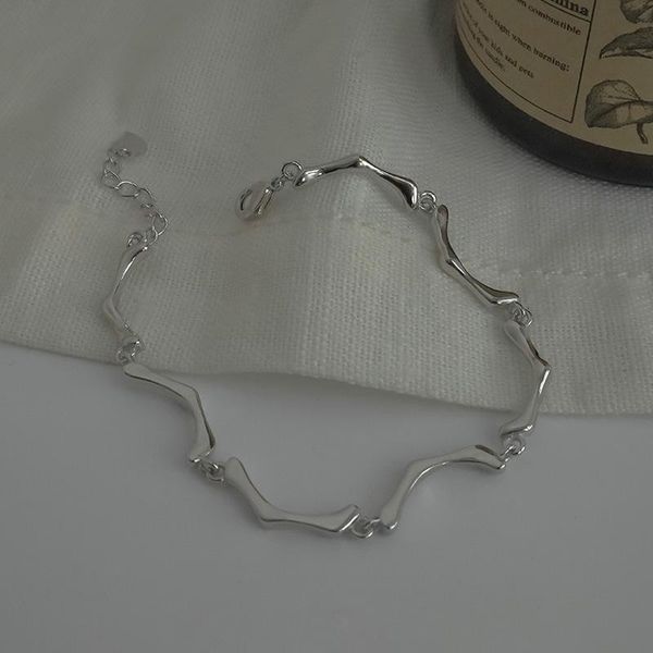 charm bracelets fashion women's s925 silver plated bone design retro trendy bracelet br gift 28, Golden;silver
charm bracelets fashion women's s925 silver plated bone design retro trendy bracelet br gift 28, Golden;silver