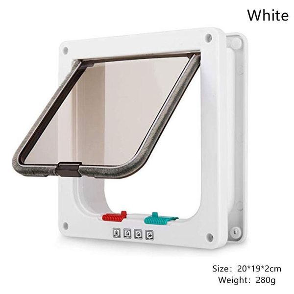 flap door with 4 way security lock dog cat flap door for dog cats kitten abs plastic small pet gate kit cat dogs
flap door with 4 way security lock dog cat flap door for dog cats kitten abs plastic small pet gate kit cat dogs