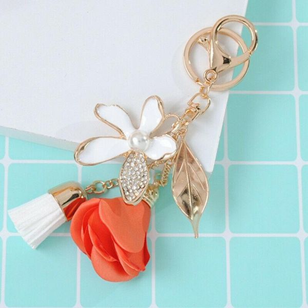 keychains charming women tassel cute crystal car key ring 1pc flower rhinestone chain keychain internal accessories, Silver
keychains charming women tassel cute crystal car key ring 1pc flower rhinestone chain keychain internal accessories, Silver