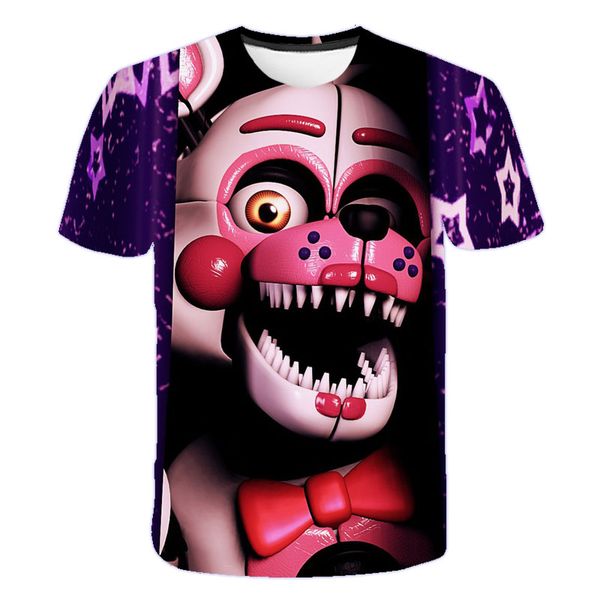 childrens comics freddies 3d printed pattern childrens clothing is a selling fashion cartoon girl boy t-shirt in summer, Blue
childrens comics freddies 3d printed pattern childrens clothing is a selling fashion cartoon girl boy t-shirt in summer, Blue