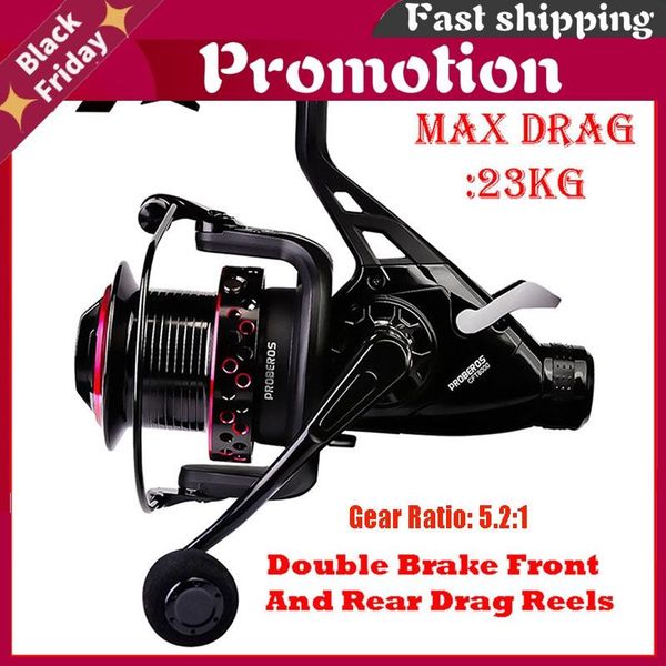 baitcasting reels max drag 23kg 11+1 bb carp front rear double brake spinning fishing reel sealed ball bearing prevent fine sand wheel
baitcasting reels max drag 23kg 11+1 bb carp front rear double brake spinning fishing reel sealed ball bearing prevent fine sand wheel